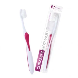 Dantų šepetėlis prailgintais šereliais, CURASEPT Biosmalto sensitive teeth jautrių dantų valymui