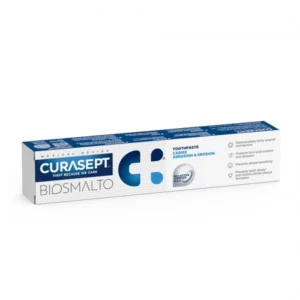 Kasdienė dantų pasta, CURASEPT Biosmalto Caries abrasion and erosion, 75 ml