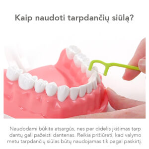 K-MOM Tarpdančių siūlas vaikams NUO PIRMŲJŲ DANTUKŲ - Image 4